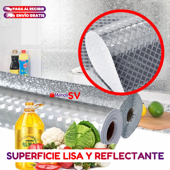 PAPEL ALUMINIO ADHESIVO