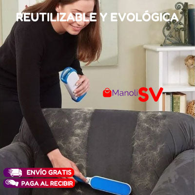 CEPILLO REMOVEDOR DE PELOS DE MASCOTAS