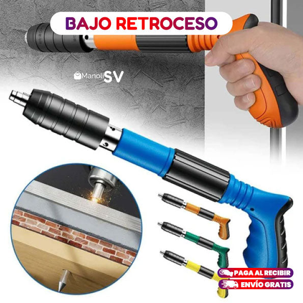 PISTOLA PROFESIONAL REMACHADORA DE CLAVOS