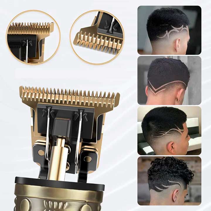Cortadora de Pelo y Barba Profesional Inalámbrica