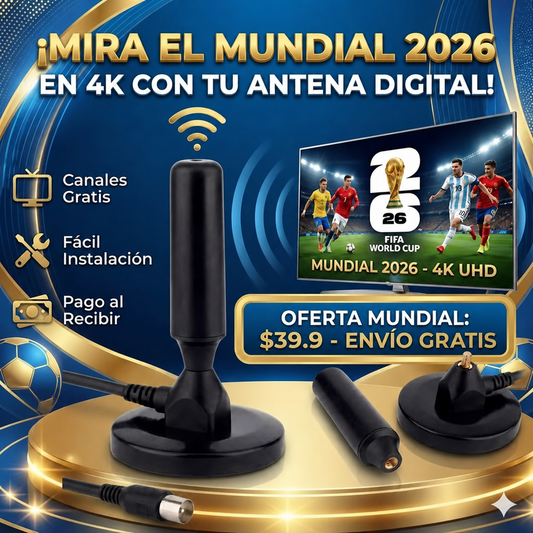Antena Digital TDT: Señal HD sin pagar más
