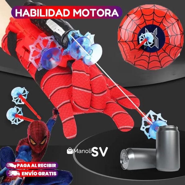 GUANTE LANZA DARDOS SPIDERMAN