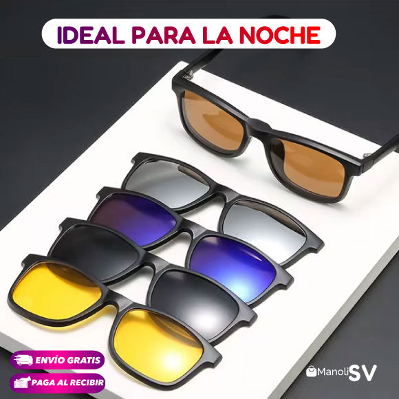GAFAS DE SOL POLARIZADAS 6 EN 1