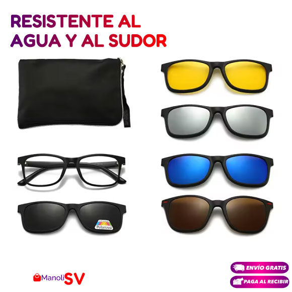 GAFAS DE SOL POLARIZADAS 6 EN 1