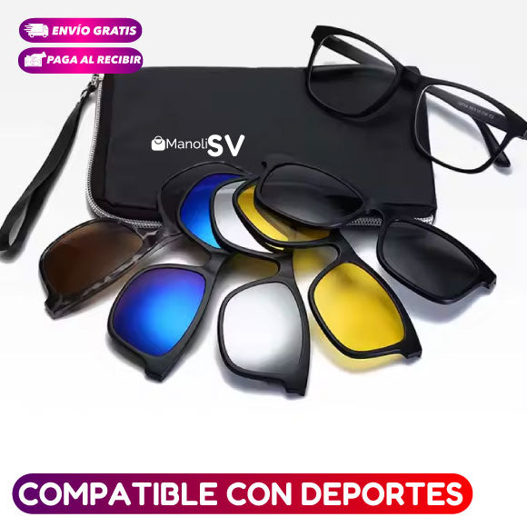 GAFAS DE SOL POLARIZADAS 6 EN 1