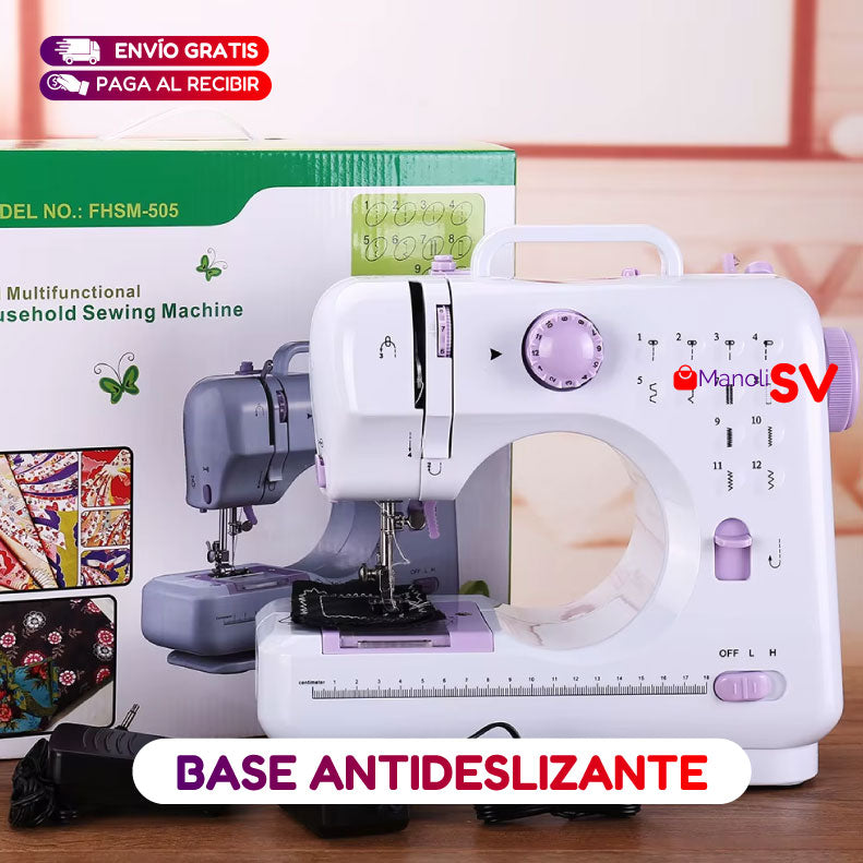 MÁQUINA DE COSER DE 12 PUNTADAS