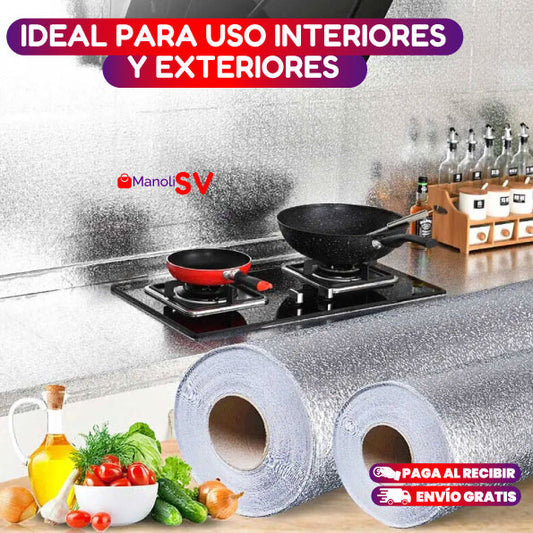 PAPEL ALUMINIO ADHESIVO