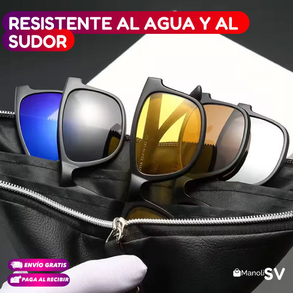 GAFAS DE SOL POLARIZADAS 6 EN 1
