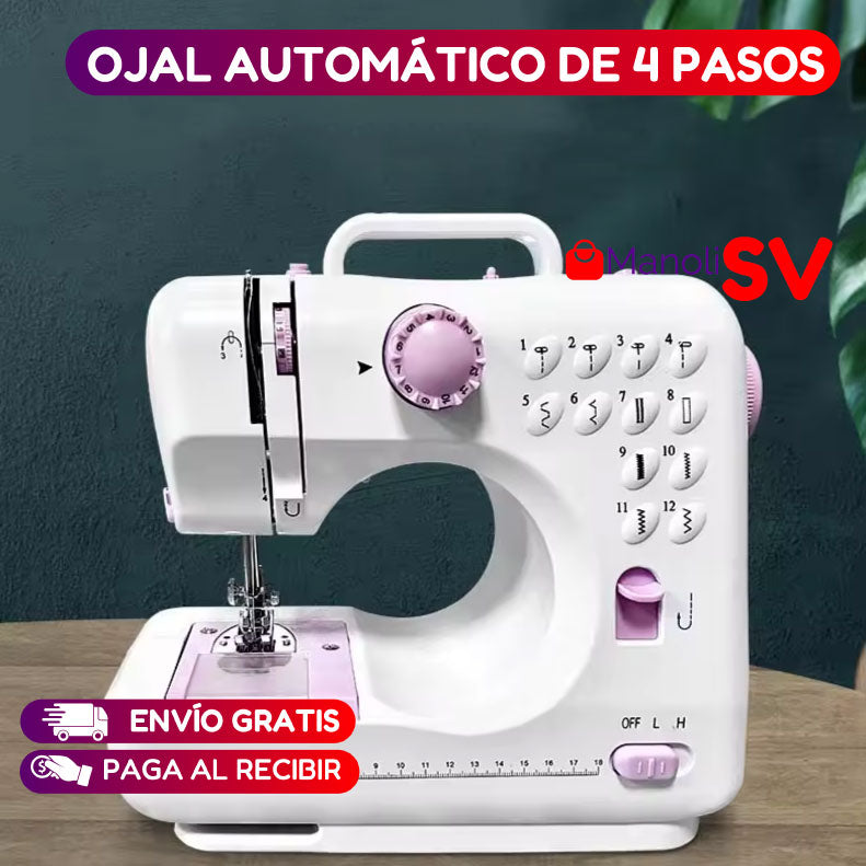 MÁQUINA DE COSER DE 12 PUNTADAS