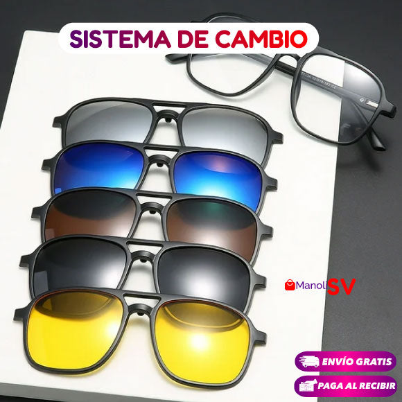 GAFAS DE SOL POLARIZADAS 6 EN 1