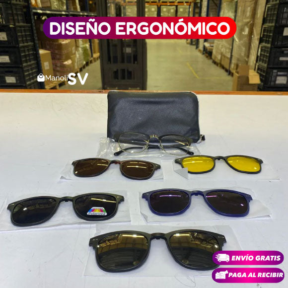GAFAS DE SOL POLARIZADAS 6 EN 1