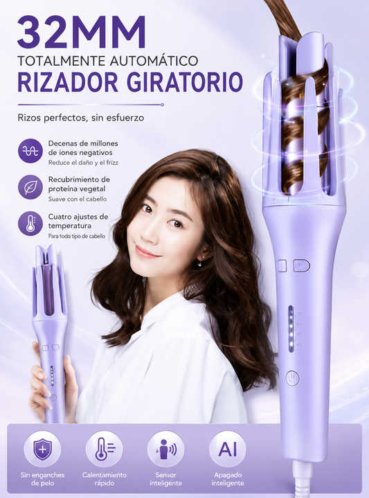 Rizador Giratorio Automático 360°