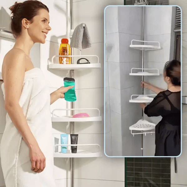 CornerEase Organizador Esquinero Baño