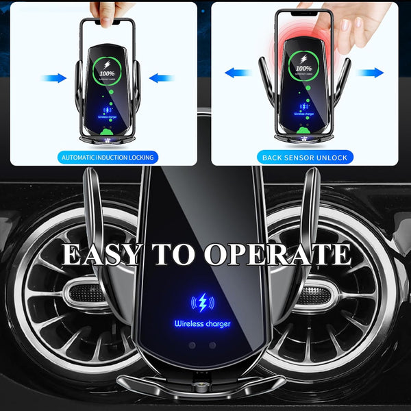 Soporte Carga Auto Qi Plus